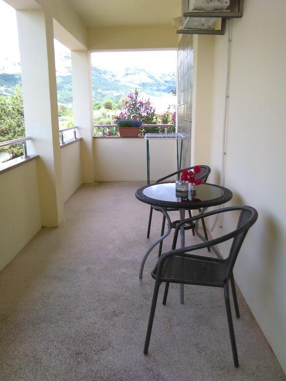 Rooms Nadia3 Baška Exteriör bild